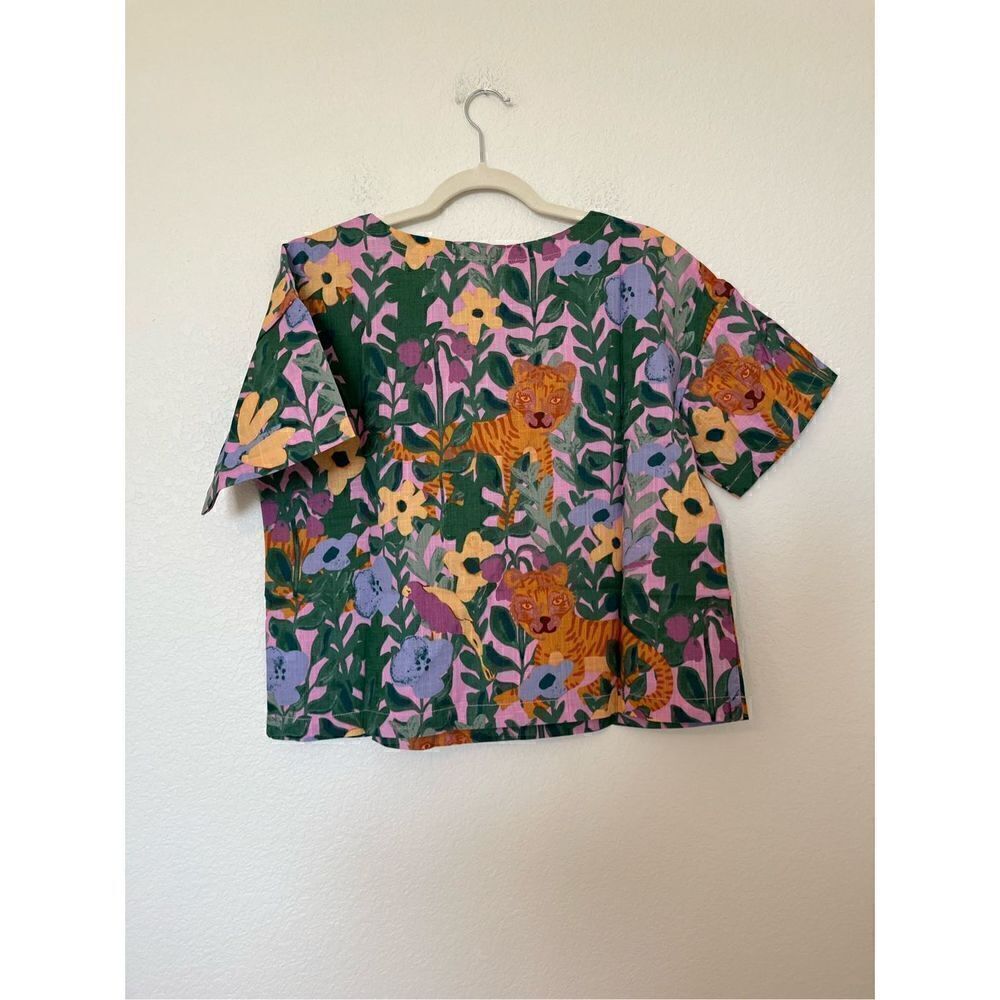 ModCloth Princess Highway Tiger Hideaway Top NEW - Picture 5 of 8